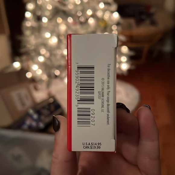 2015 Hallmark Keepsake "Tis the seasoning" Christmas tree ornaments (2) - Picture 5 of 6